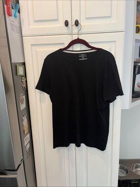 Talbots Black XLP Tee Shirt
